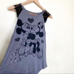 Disney Boutique Minnie & Micky Love tank small
